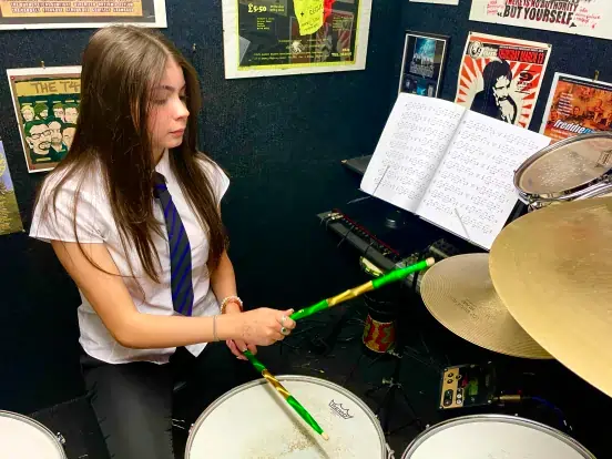 Drum Student