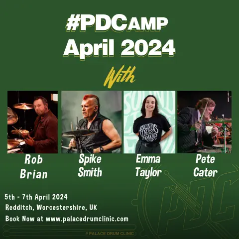 Spike at Palace Drum Camp 2024