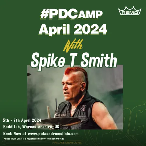 Spike at Palace Drum Camp 2024